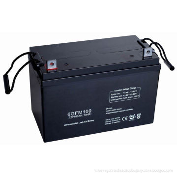 12v 100ah Solar Power System, Wind, Water, Nuclear Power Station Sla Gel Electrolyte Battery